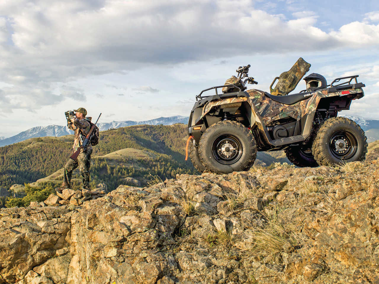 Hunters and ATV